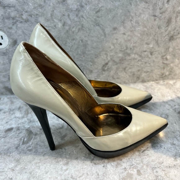 Barbara Bui Pearl Chrome Pumps - Picture 2 of 3